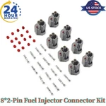 8PACKS For Nippon Denso 2-PIN Fuel Injector Connector Plug Clip Kit 90980-11153. Fixed Price $19.99.