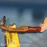 Obara W-SA-313A Copper Alloy Weld Gun Arm Fnip. Fixed Price $5.40.