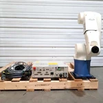Denso VS-6577E & RC5 Six Axis Robot System 7KG Load 770MM Reach 7600MM/S 230VAC. Fixed Price $12342.00.