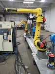 Dual Fanuc M-20IA/10L Industrial Robots With R-30IA On 24' Track. Fixed Price $79900.00.