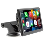 7" Wireless Wifi/bt Hd Stereo Portable Carplay+remote For Iphone/android Auto. Fixed Price $49.45.
