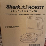 Shark Ai Self-empty Xl Robotic Vacuum W/ Hepa Base. Fixed Price $190.00.
