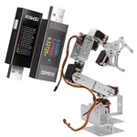 Diymore Robotic Arm Kit Silver ROT3U 6DOF Aluminium Mechanical.... Fixed Price $76.20.