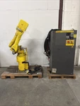 Fanuc Robotics Industrial Arm & Controller Model S-10-RS-7RHUC2 F-18427. Fixed Price $1999.99.