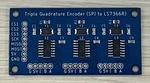 Triple Quadrature Encoder Buffer (spi To LS7366R). Fixed Price $55.00.