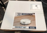 Ecovacs Deebot 907 Robot Vacuum Wifi Smart Mapping Pet Hair W/ Dock Open Box. Fixed Price $125.96.