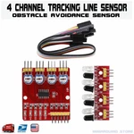 4-CHANNEL Infrared Ir Line Tracking Detection Sensor Module Smart Car Arduino. Fixed Price $6.89.