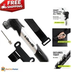 High Pressure Mini Bike Pump Securely Fits Presta & Schrader 5-. Fixed Price $27.29.