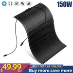 150W Mono Flexible Solar Panel 12V Power Charge Camping Home Rv Battery Higher. Fixed Price $49.99.