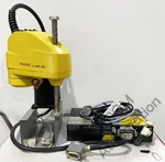 Surplus Fanuc A05B-1116-B201 SR-3IA Robot Arm & Controller A05B-2691-B001. Fixed Price $3850.00.