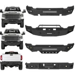 Hooke Road Steel Front Bumper Rear For Gmc Sierra 2500/3500 Hd 2020-2023. Fixed Price $399.99.