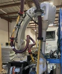 Abb Irb 4600-40/2.55 Robot With IRC5 Controller, Cables, 180 Hours, See Video. Fixed Price $29500.00.