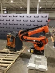 Kuka R2100/SEL Robot W/ KRC4 Controller 6-AXIS 70KG 2101MM Used. Fixed Price $23999.00.