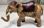 1992 Fontanini Elephant W/ Blanket #270 5" Heirloom Nativity Collection Italy. Fixed Price $47.99.