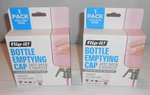 Pair Set Of 2 Flip-it! Bottle Emptying Cap Reusable Get Every Drop Brand New. Fixed Price $12.99.