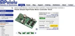 New Pololu Simple High-power Motor Controller 18V25 (p/n 605062). Fixed Price $65.00.