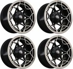 Gtw Nexus 14 Inch Bronze/black Aluminum Golf Cart Wheel 3:4 Offset. Fixed Price $449.95.