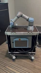 Universal Robots UR3E Cobot With Control Box & Teach Pendant Usa W/ Mobile Case. Fixed Price $14999.99.