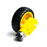 Arduino Smart Car Robot Plastic Tire Wheel With Dc 3-6V Gear Motor For. Fixed Price $8.86.