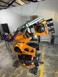 Kuka KR210 L180 Complete Robot Cell - 2900MM Reach KRC2 Controller Leoni. Fixed Price $15500.00.