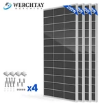 200W-1000W Watt Mono Solar Panel 12V Charging Off-grid Battery Power Rv Home. Fixed Price $144.59.
