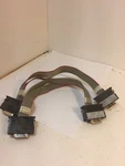 Fanuc 2040-T107 Mate Robot Control Ribbon Cable 0.2M 10" (R14360) + JX1B 4003. Fixed Price $20.00.