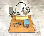 Yamaha YK800XG High Speed Scara Robot, RCX144 Controller, RGU-3 Regenrative Unit. Fixed Price $9299.99.