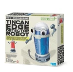 Eco-engineering Tin Can Edge Detector Robot Green Science Kids Activity Kit 4M. Fixed Price $18.99.