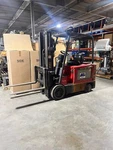 Raymond DSD60 5500LB Electric Forklift 36/48V 200" 3-MAST W/ Side Shift. Fixed Price $7499.99.