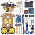 Diy Smart Robot Car Chassis Kit - 2WD Uno R3 Module, Battery Box, Speed Encoder,. Fixed Price $47.99.